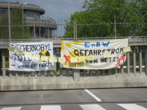 Tschernobyl Jahrestag (AKW Tor 1)