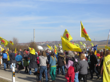  Fukushima - keine Entwarnung! | Demo Neckarwestheim 08.03.2015