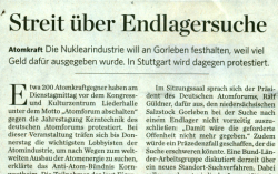 Weiterlesen: Atomforum abschalten - Presseartikel